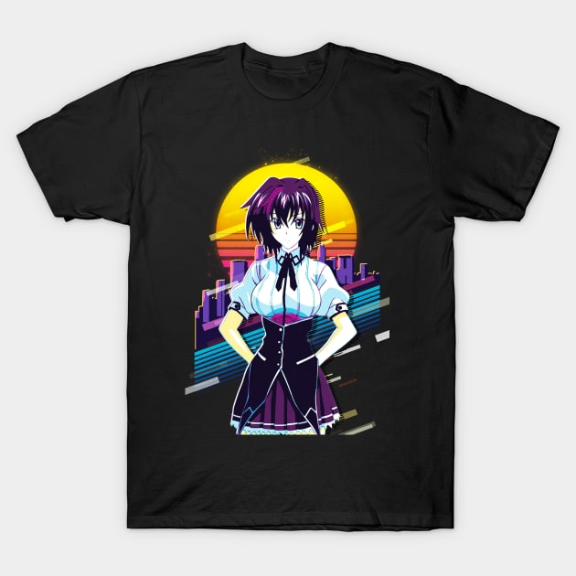 High School DxD - Xenovia Quarta T-Shirt by 80sRetro